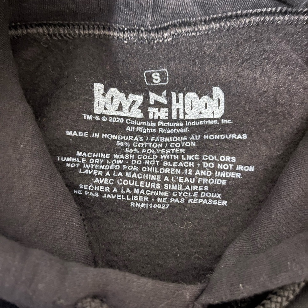 Boyz n the Hood Black Hoodie size S - Picture 4 of 5